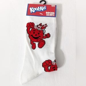 Kool-Aid Men's Novelty Crew Socks, Shoe Size: 6-12, New With Tag